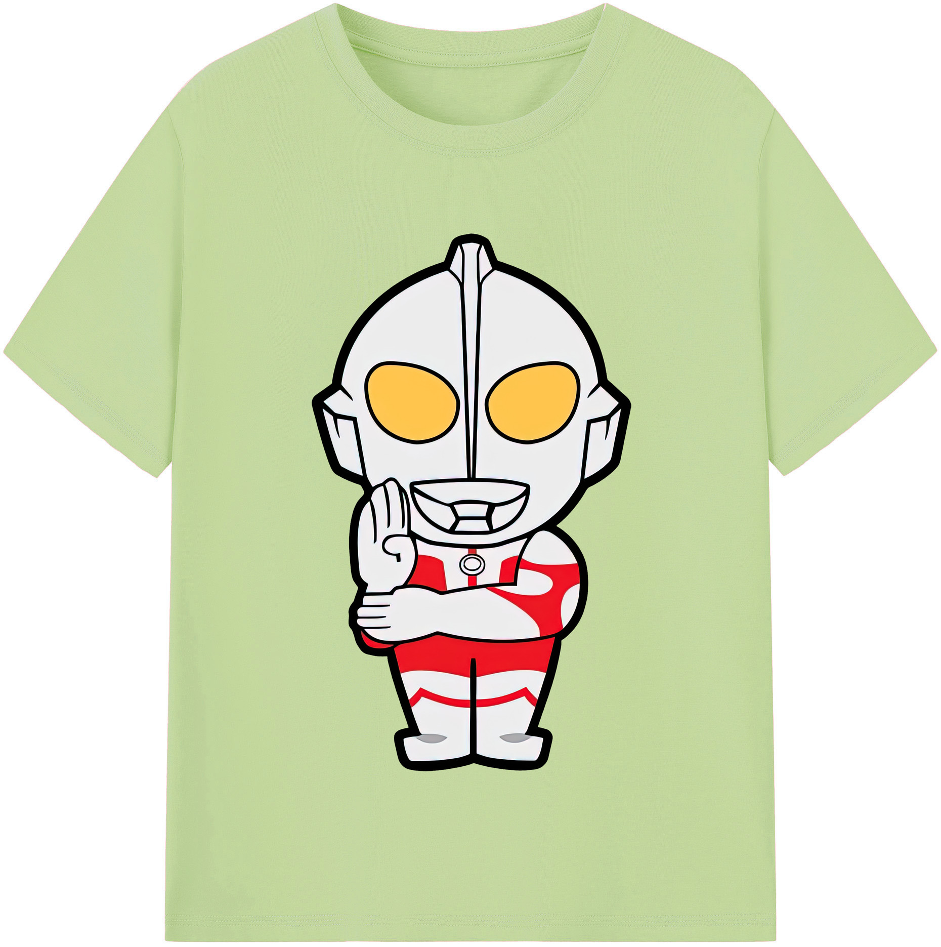 （画像用） ウルトラマン Ultraman 綿100％半袖Tシャツ（フロントプリント）